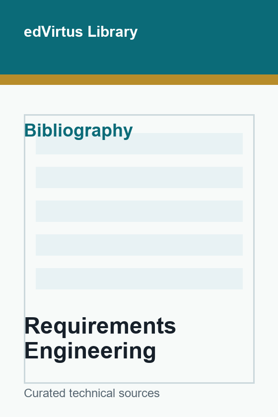 Requirements Engineering Bibliography cover