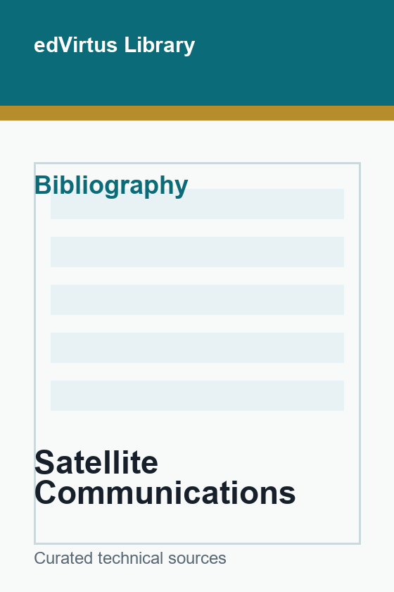 Satellite Communications Bibliography cover