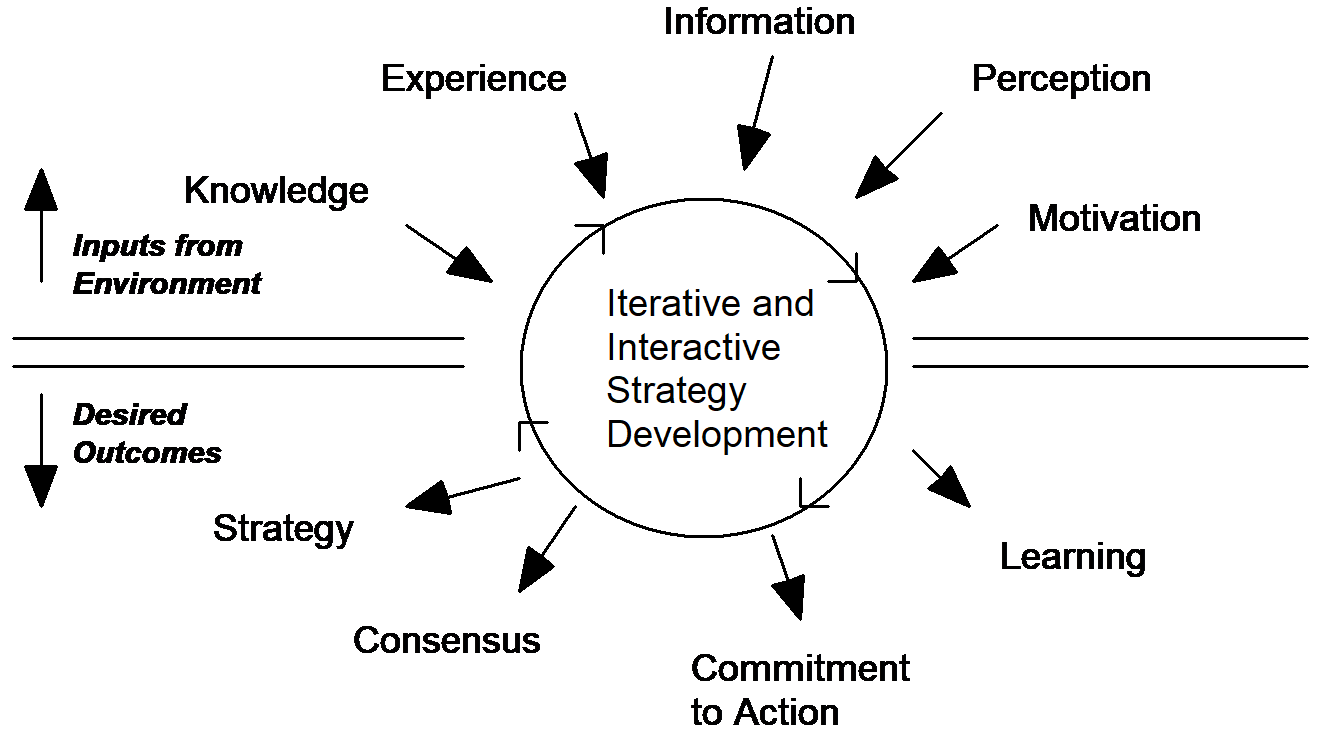 Iterative and Interactive Strategy Development.