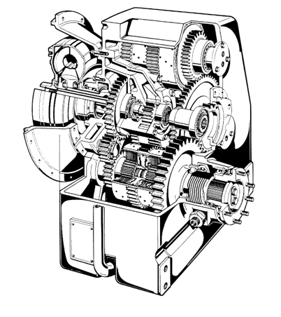 ZF WG commercial transmission.