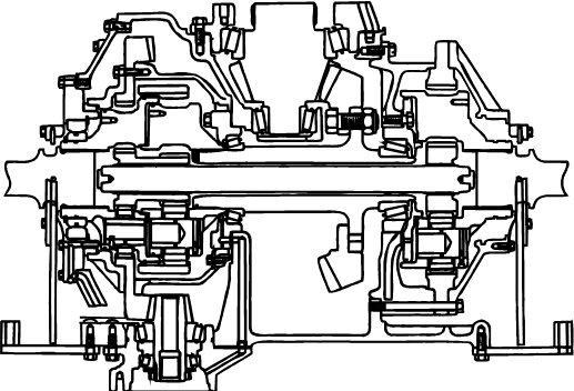 Caterpillar ‘Challenger 65’ steering system.