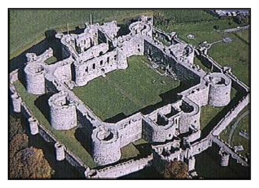 Beaumaris Castle - concentric design [2].
