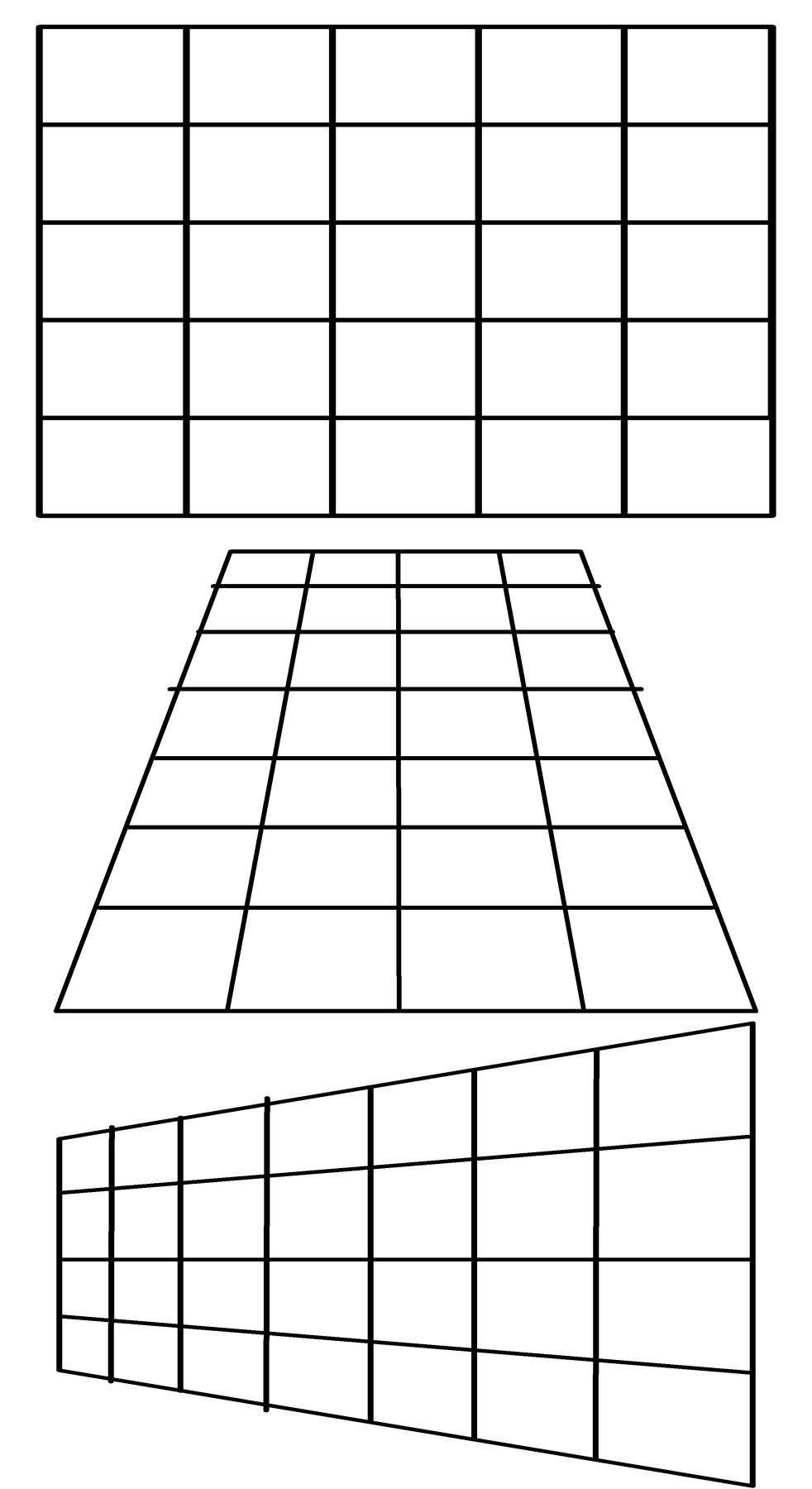 Trapezoidal Distortion in Two Planes.