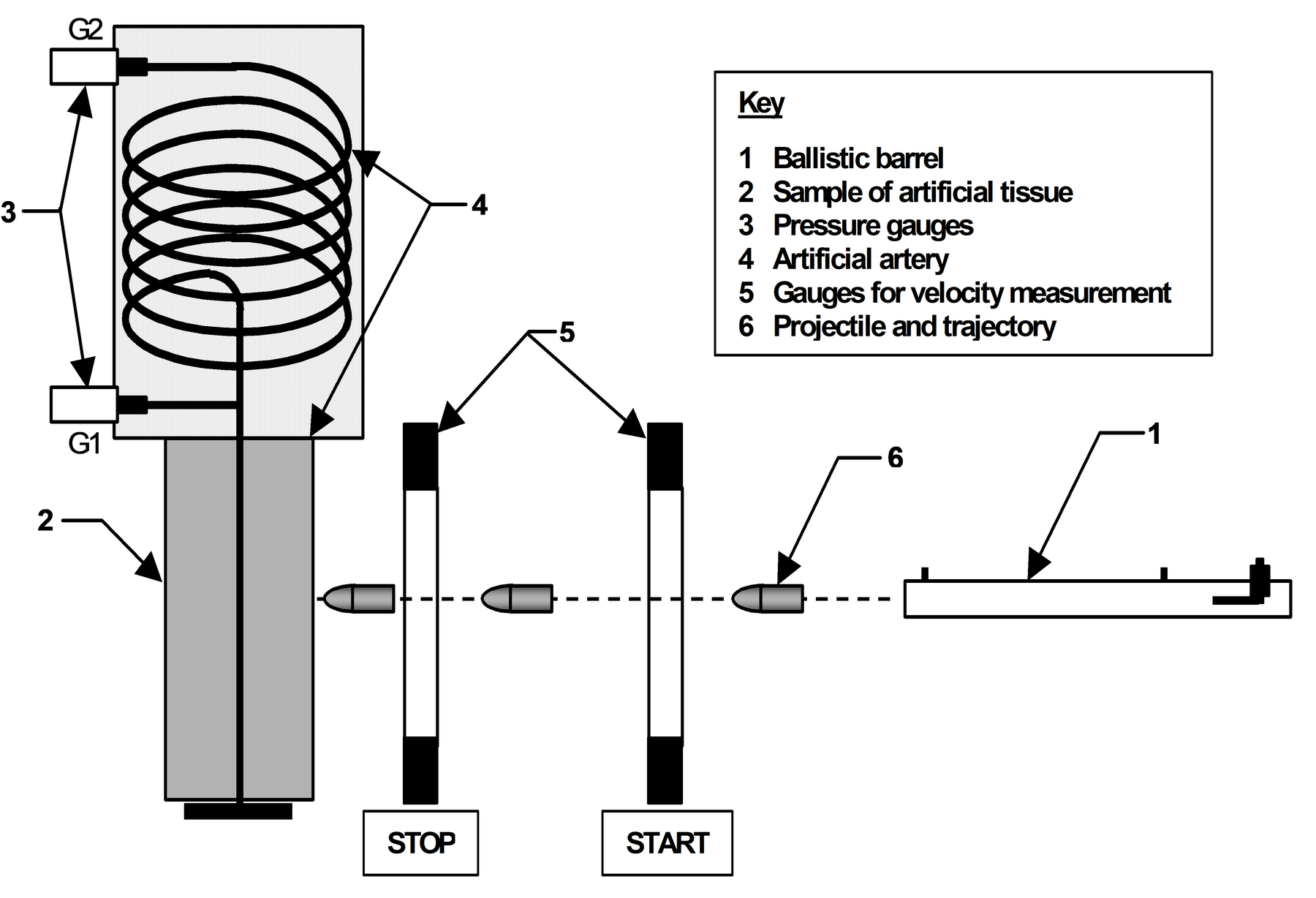 Schematic arrangement of the experimental rig.