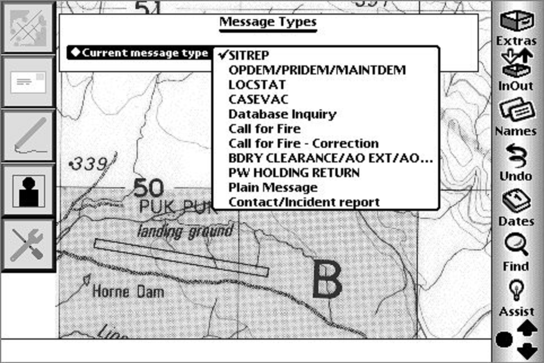 Pre-formatted text-based messages.