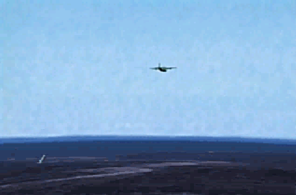 Missile launch and detection.
