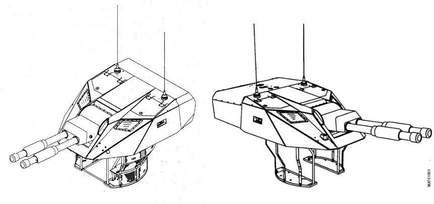 Army variants of the AMOS turret.