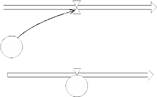 Flow with auxiliary icon.