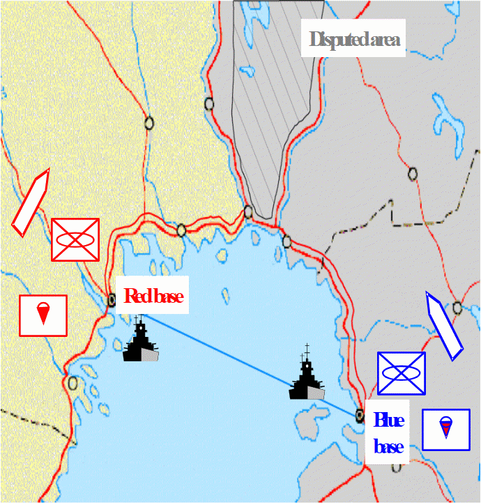 Map of region.