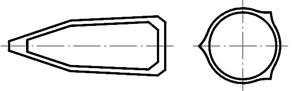Transformation of warhead into spherical warhead.