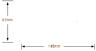 Configurations of the half-mortar bomb.