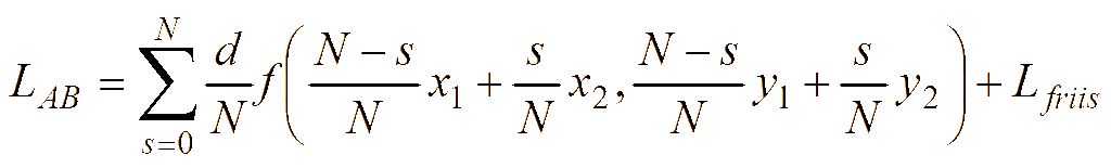 Simulation example: Numbers depict the two Booleans true signal presence/estimated signal presence. Dissimilar values represent an incorrect estimation. Background represents simulated attenuation values; darker shade is high attenuation (for example, through concrete walls, lighter shade is open space.