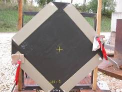 Comparison between visual damage (left) and that determined using ultrasonic inspection (right).