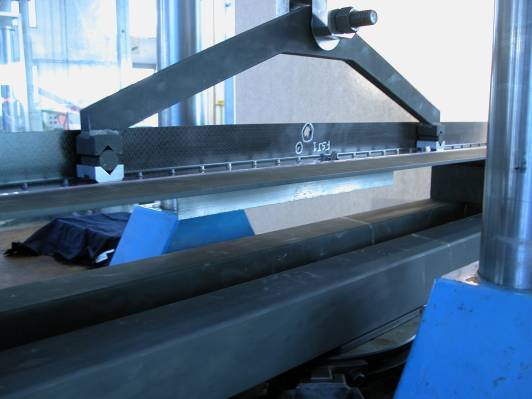 Baseline FSJB specimen installed within the picture-frame testing jig.
