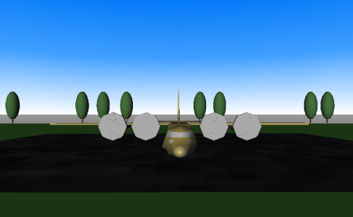 Optimized C-130 IR model.