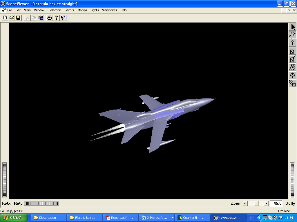 IR image Tornado ECR.