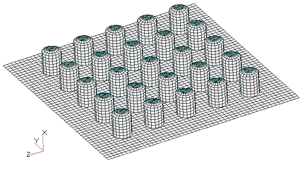 Pressure as a function of time in Euler’s area.