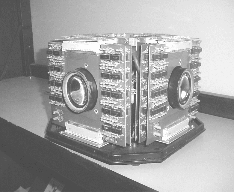 Multi-sensor configuration of the LWS.