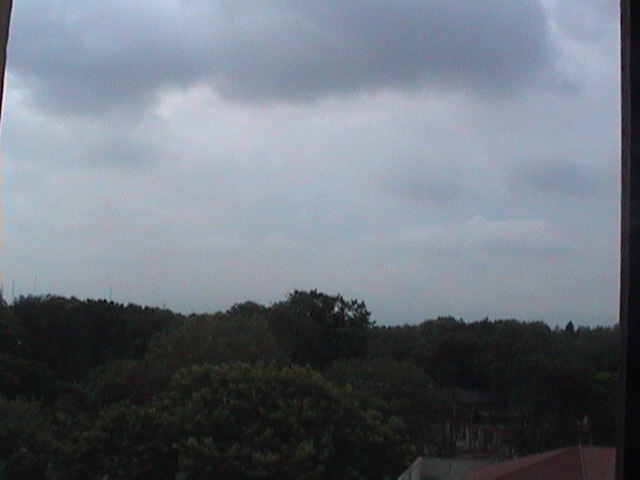 Photograph of sky image taken on 13 August 2008 at 1130 hrs.