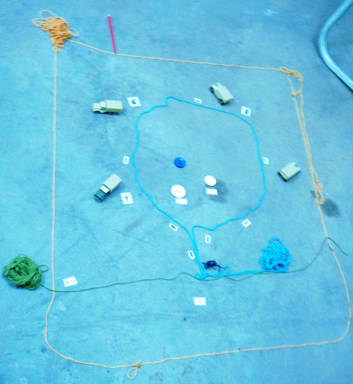 Items used to conduct ROC drill.