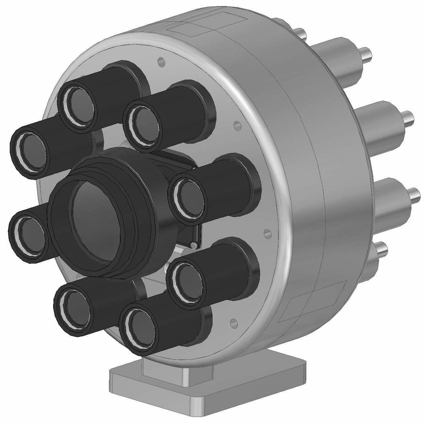 The EO multifunction sensor currently in development at Defence R&D Canada.
