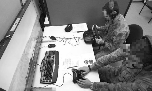 Physical simulator setup.